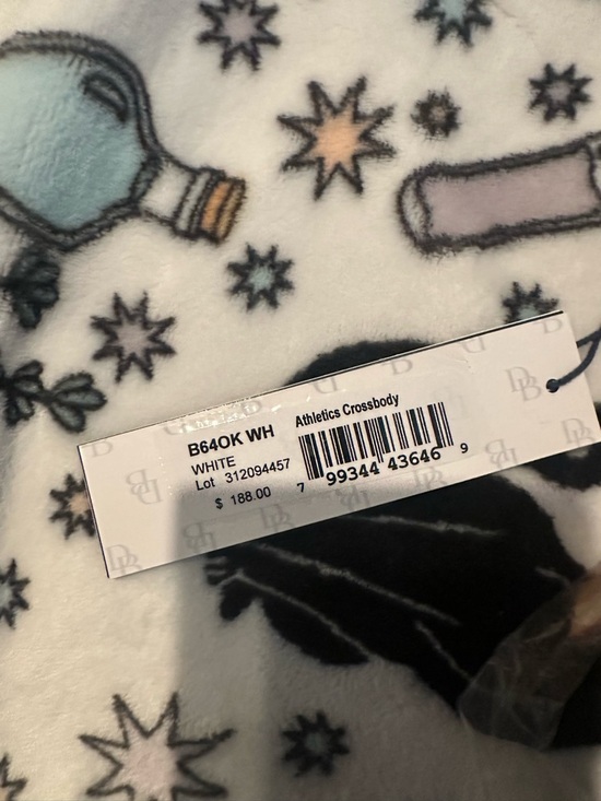 Dooney & Bourke White Oakland Athletics Printed Crossbody Bag - Picture 5 of 6